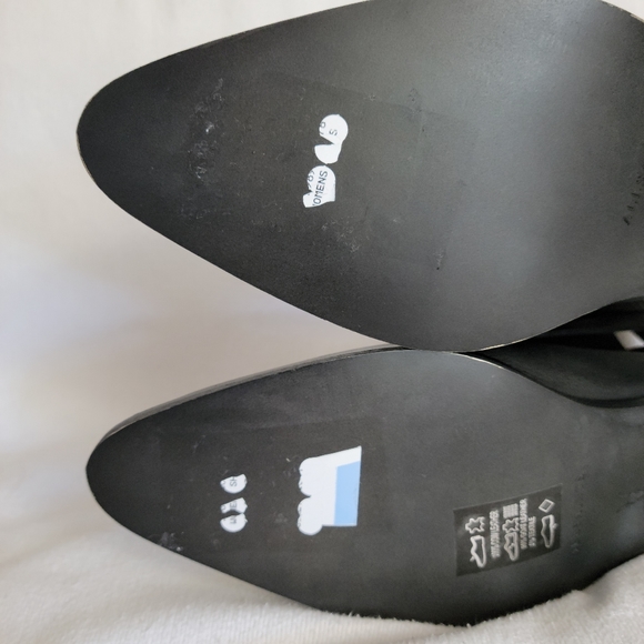 All Saints Naomi Cutout black leather bootie - Picture 14 of 15